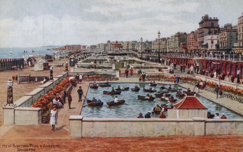 Nueva Piscina y Jardines, Brighton de Alfred Robert Quinton