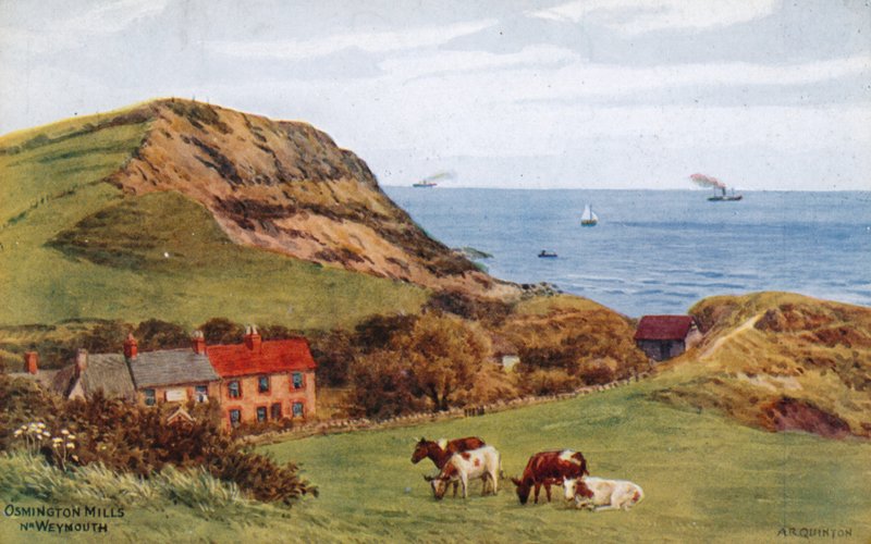 Osmington Mills, cerca de Weymouth de Alfred Robert Quinton