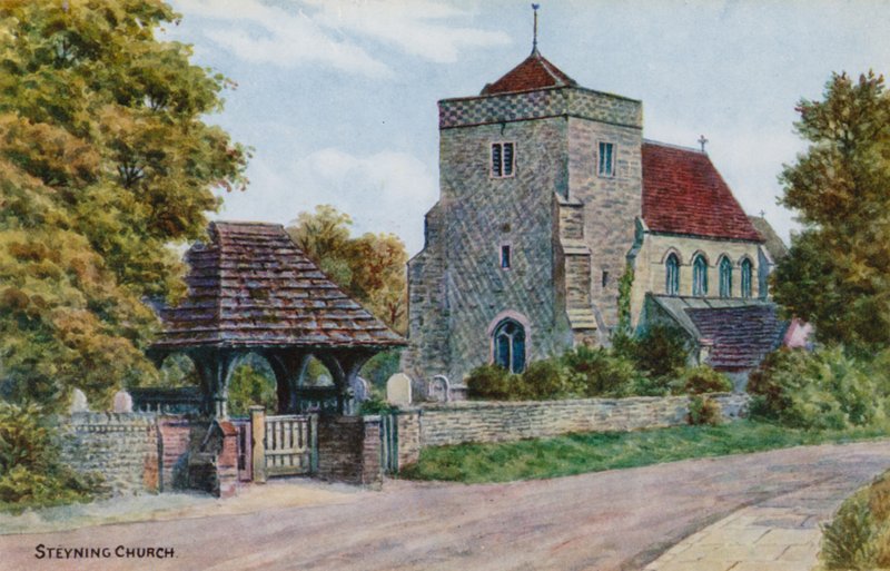 Iglesia de Steyning de Alfred Robert Quinton