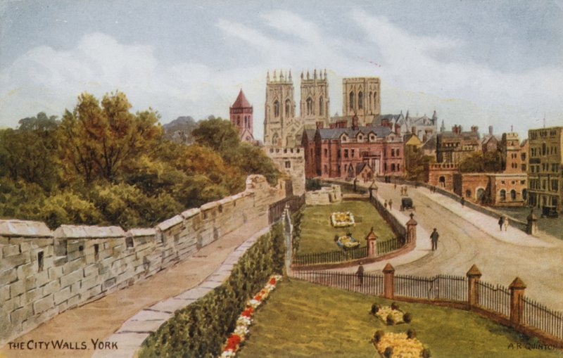 Las murallas de la ciudad, York de Alfred Robert Quinton