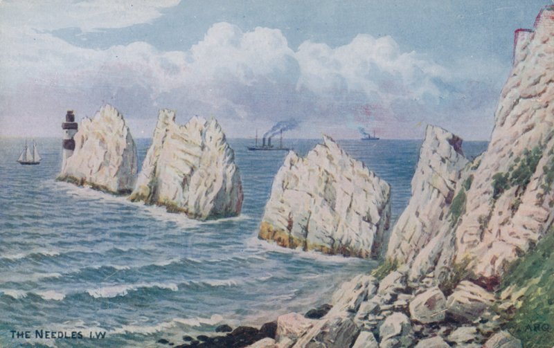 The Needles, Isla de Wight de Alfred Robert Quinton