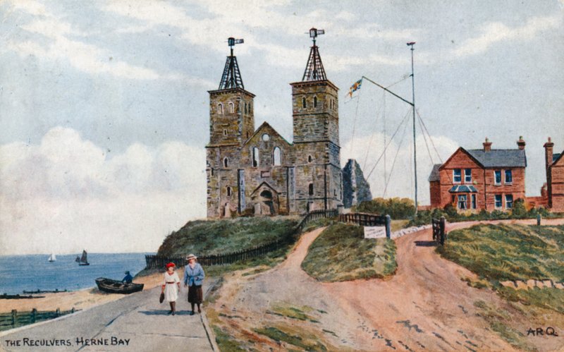 Los Reculvers, Herne Bay de Alfred Robert Quinton