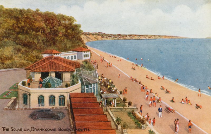 El solarium, Branksome, Bournemouth de Alfred Robert Quinton