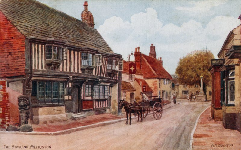 La Estrella Inn, Alfriston de Alfred Robert Quinton
