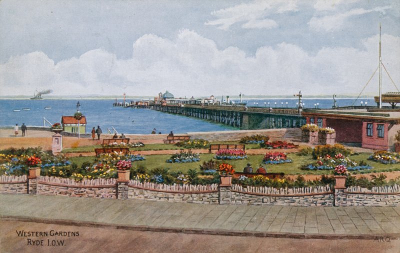Jardines occidentales, Ryde IOW de Alfred Robert Quinton