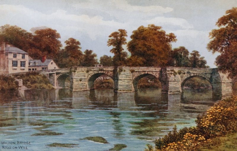 Puente de Wilton, Ross-on-Wye de Alfred Robert Quinton