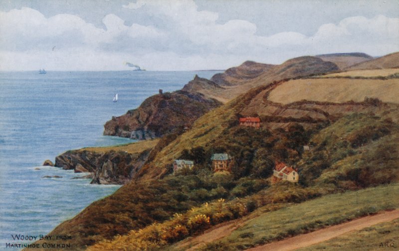 Woody Bay, desde Martinhoe Common de Alfred Robert Quinton