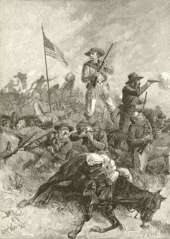 La última batalla de Custer de Alfred Rudolph Waud