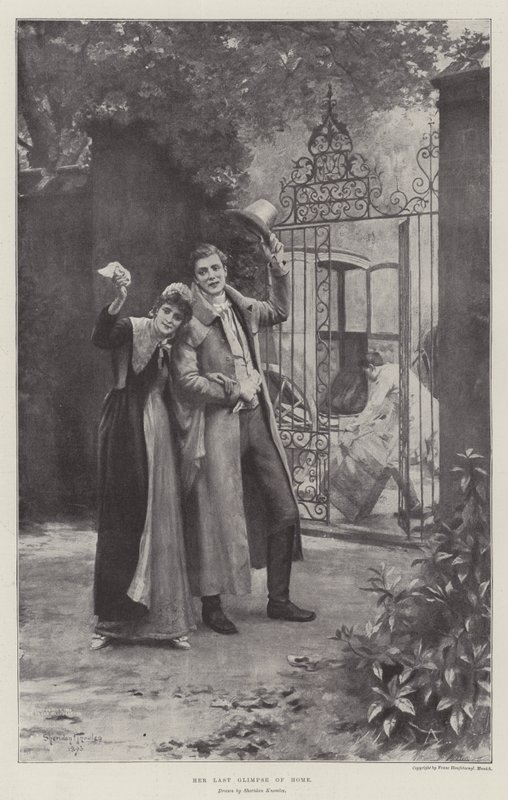 Su última mirada al hogar de Alfred Sheldon Williams