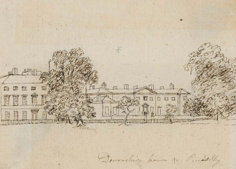 Casa Devonshire, Piccadilly, Londres de Alois Schonn