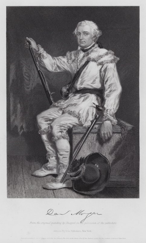Daniel Morgan (grabado) de Alonzo (after) Chappel