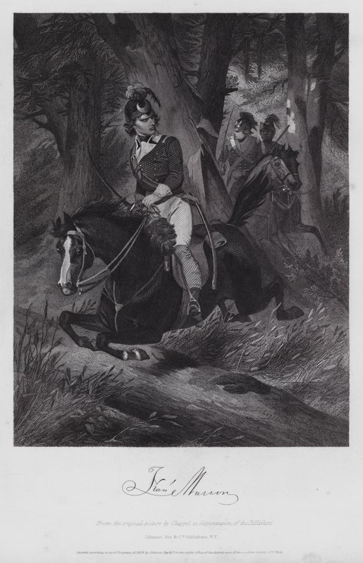 Francis Marion (grabado) de Alonzo (after) Chappel