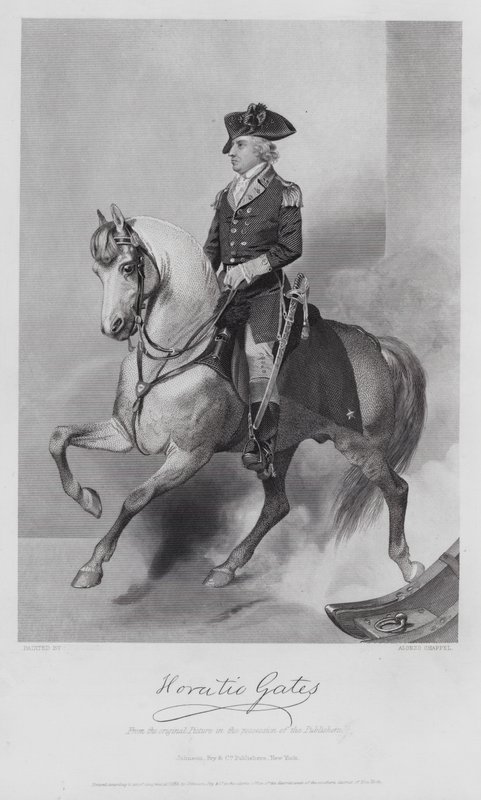 Horatio Gates (grabado) de Alonzo (after) Chappel