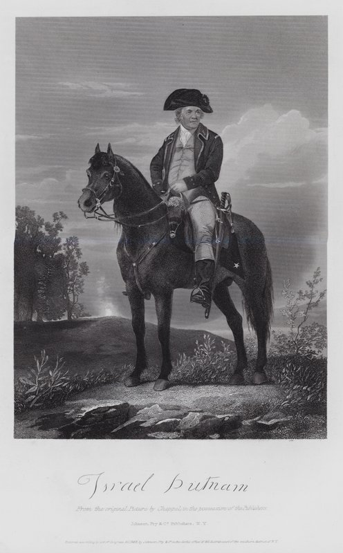 Israel Putnam (grabado) de Alonzo (after) Chappel