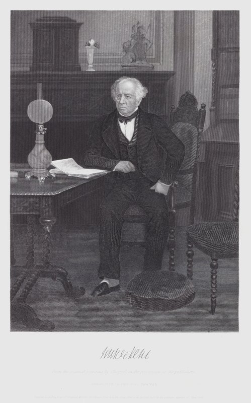James Kent (grabado) de Alonzo (after) Chappel
