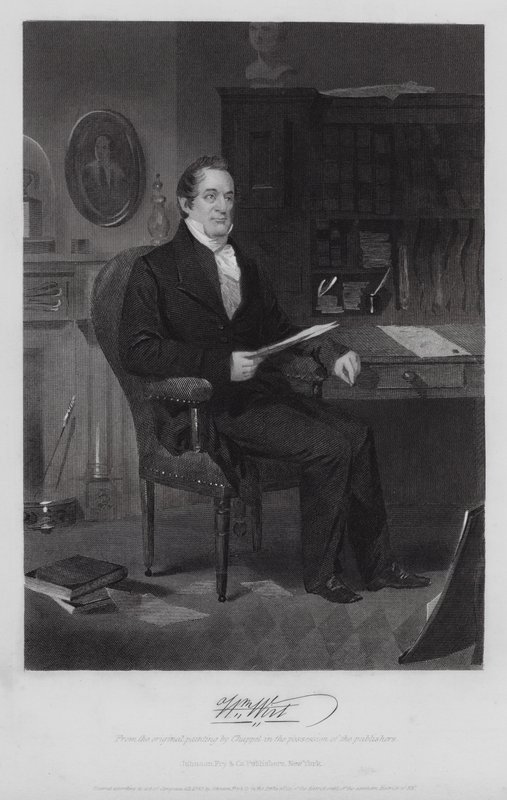 William Wirt (grabado) de Alonzo (after) Chappel