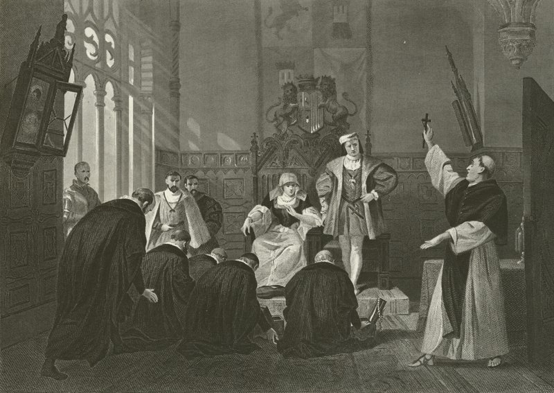 Delegación de Judíos ante Fernando e Isabel de España, Siglo XV de Alonzo Chappel