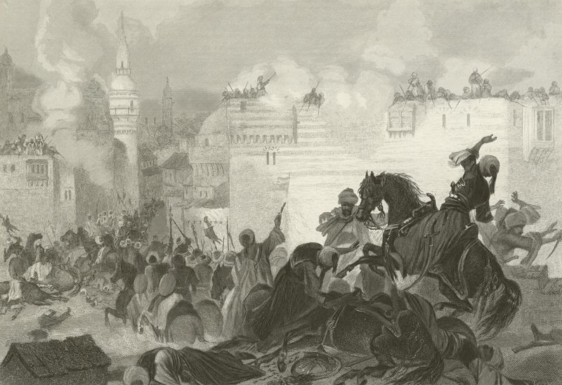 Masacre de los mamelucos, Egipto, 1811 de Alonzo Chappel