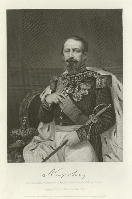 Napoleón III de Alonzo Chappel