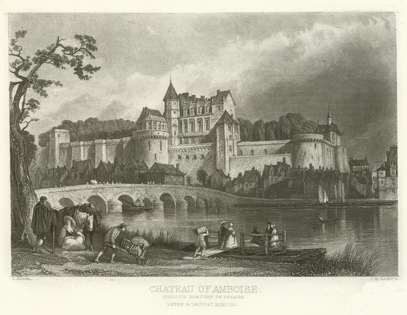 Castillo de Amboise de Alphonse Marie de Neuville