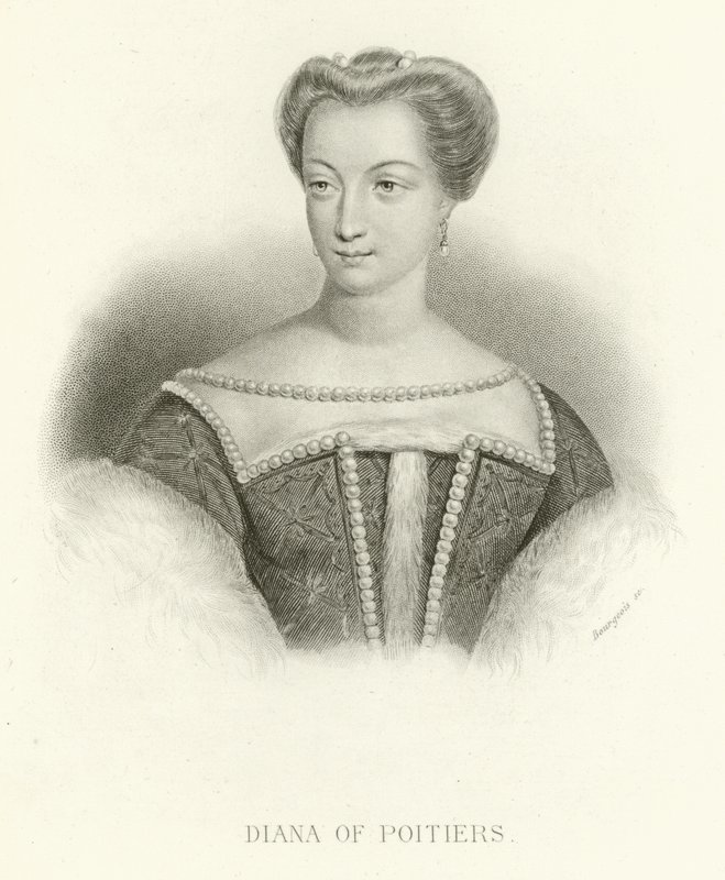 Diana de Poitiers de Alphonse Marie de Neuville