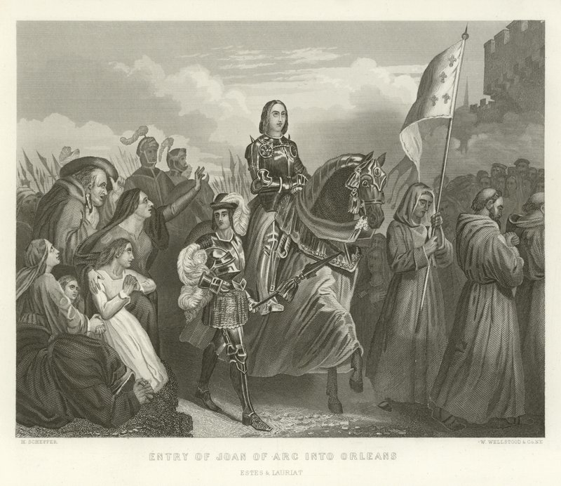 Entrada de Juana de Arco en Orleans de Alphonse Marie de Neuville