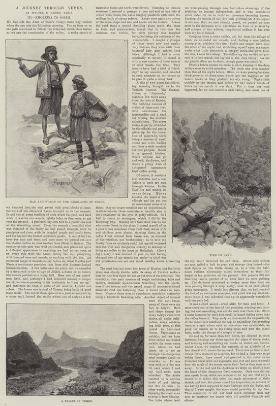 Un viaje por Yemen de Amedee Forestier