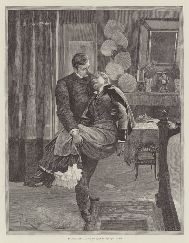 Amor ciego, por Wilkie Collins de Amedee Forestier