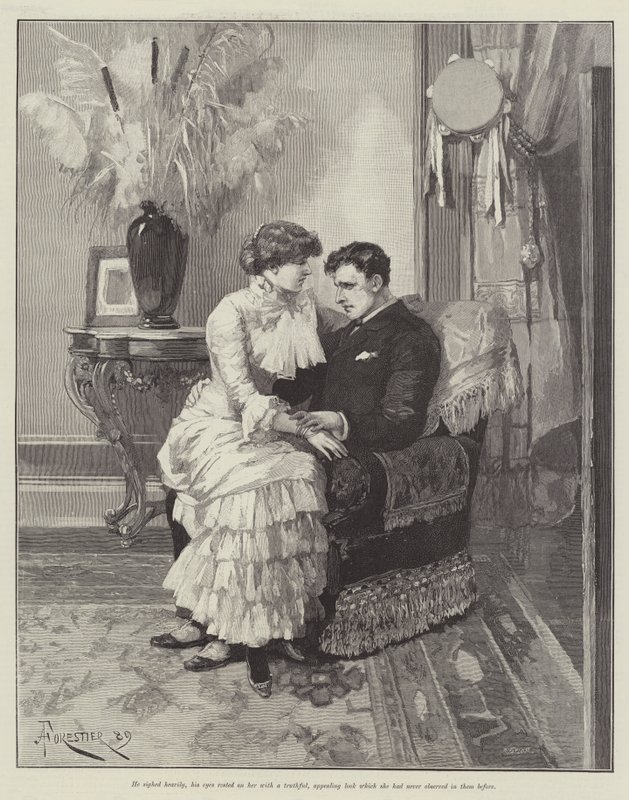 Amor ciego, por Wilkie Collins de Amedee Forestier