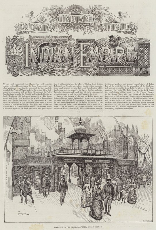 Exposición Colonial e India, el Imperio Indio de Amedee Forestier