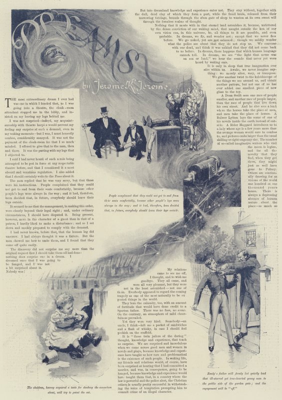 Sueños, por Jerome K Jerome de Amedee Forestier