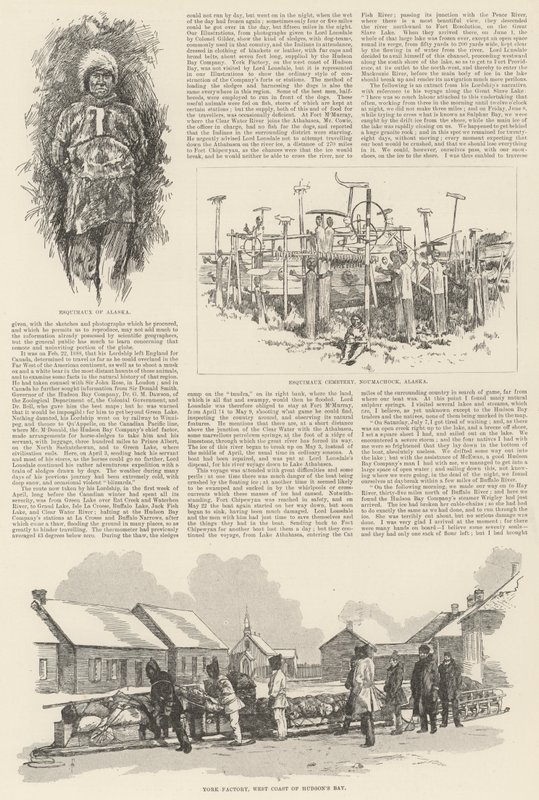 Los Viajes de Lord Lonsdale en las Regiones Árticas de América del Norte de Amedee Forestier