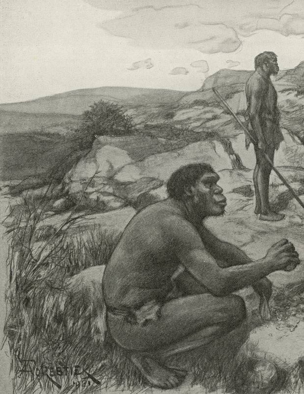 Hombre Rodesiano de Amedee Forestier