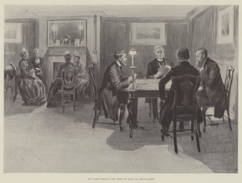 El compromiso de cinco años, por Walter Besant de Amedee Forestier