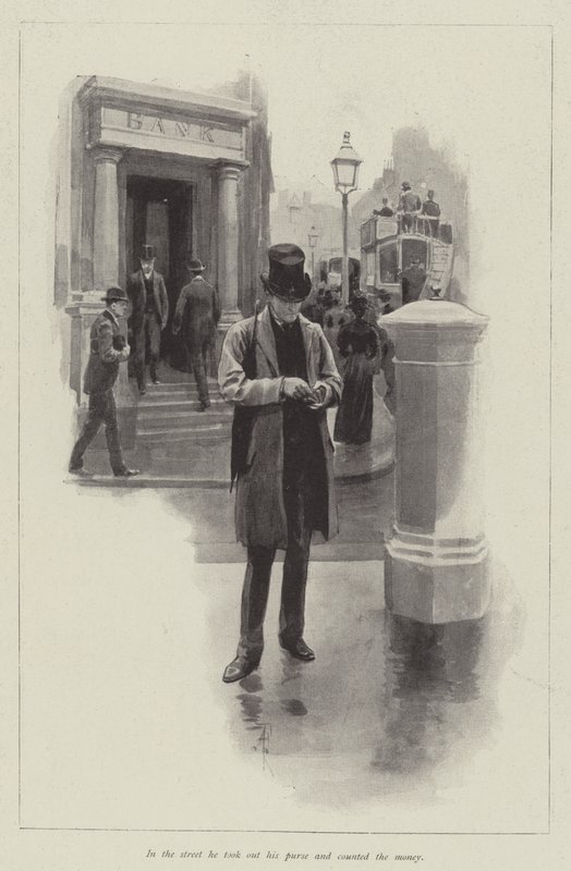 El compromiso de cinco años, por Walter Besant de Amedee Forestier