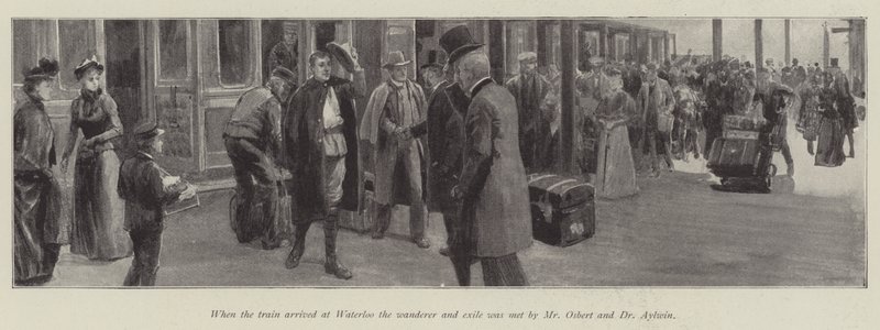 El Trato de Cinco Años, por Walter Besant de Amedee Forestier