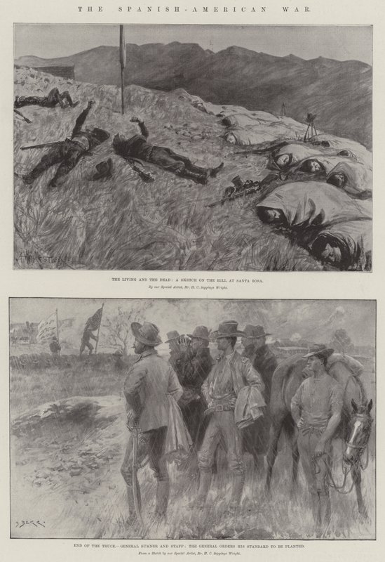 La guerra hispanoamericana de Amedee Forestier