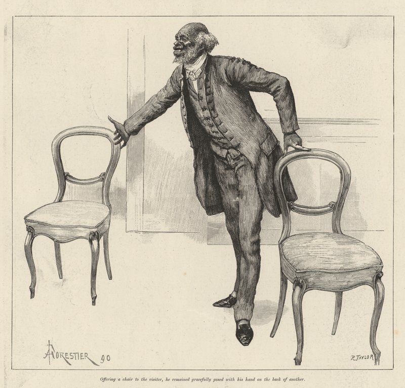 Un pupilo de la Puerta Dorada, por Bret Harte de Amedee Forestier