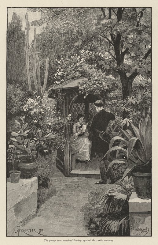 Un pupilo de la Puerta Dorada, por Bret Harte de Amedee Forestier