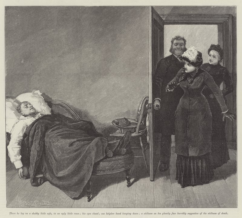 Amor Ciego, por Wilkie Collins de Amedee Forestier