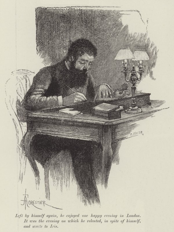 Amor Ciego, por Wilkie Collins de Amedee Forestier