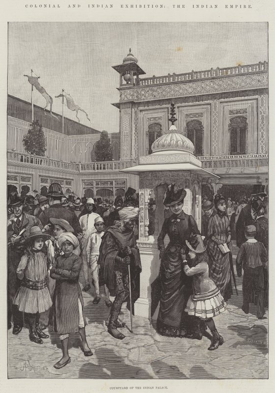 Exposición Colonial e India, el Imperio Indio de Amedee Forestier