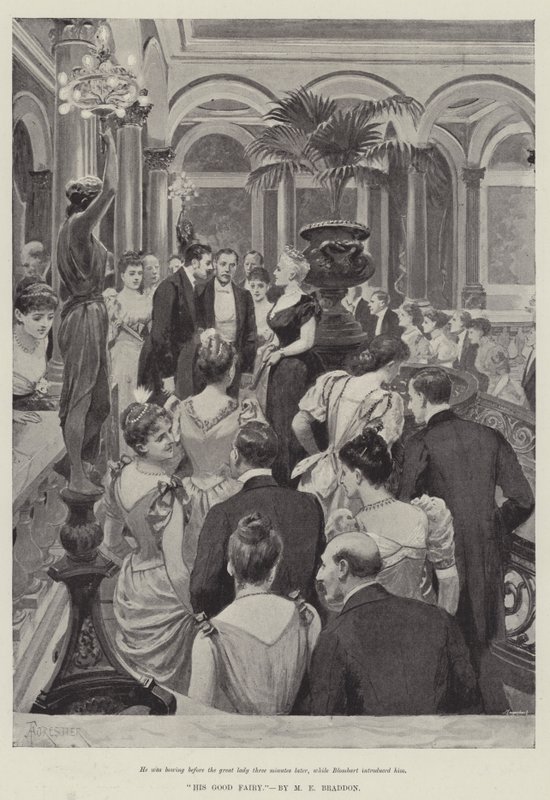 Su buena hada, por Mary Elizabeth Braddon de Amedee Forestier