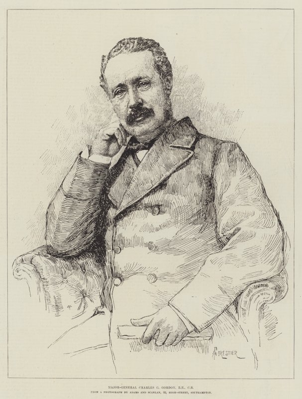 Mayor-General Charles G Gordon, RE, CB de Amedee Forestier