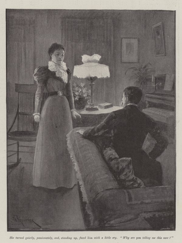 El ama de llaves del Sr. Bilson, por Bret Harte de Amedee Forestier