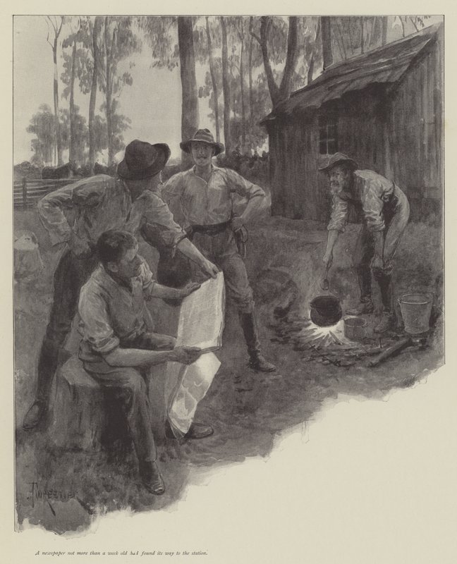 El Trato de Cinco Años, por Walter Besant de Amedee Forestier