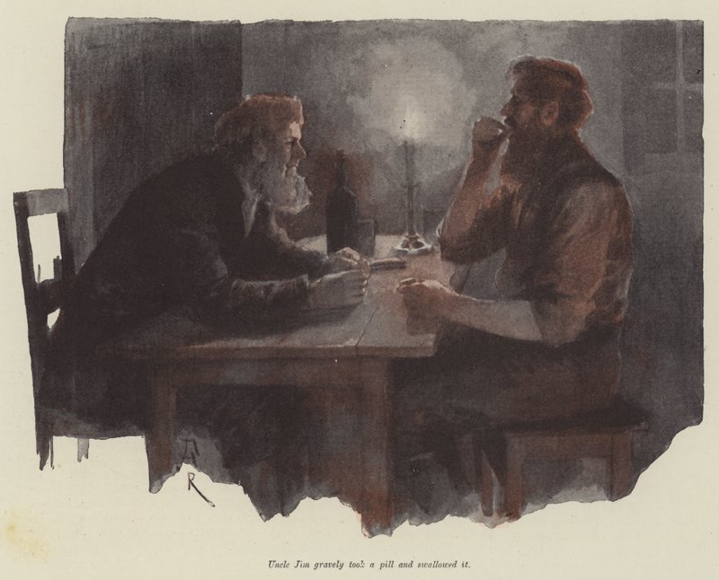 Tío Jim y Tío Billy, por Bret Harte de Amedee Forestier