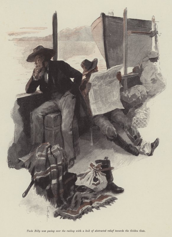 Tío Jim y Tío Billy, por Bret Harte de Amedee Forestier