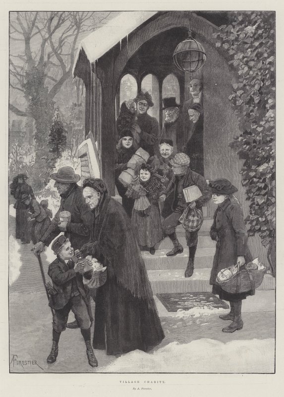 Caridad del pueblo de Amedee Forestier