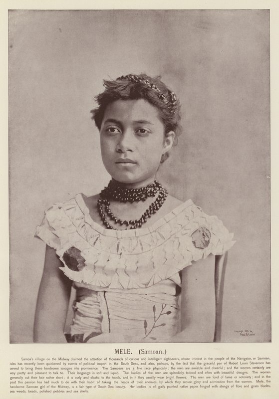 Mele, samoano de American Photographer